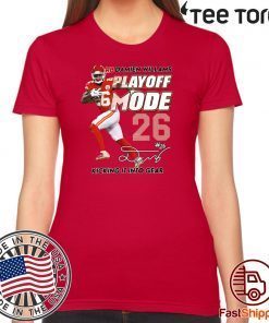 Damien Williams Playoff Mode Chiefs Official T-Shirt