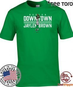 Downtown Jaylen Brown T Shirt - Boston Hoops