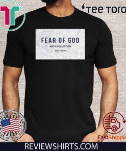 FEAR OF GOD SIXTH COLLECTION 2018-2019 FOR T-SHIRT