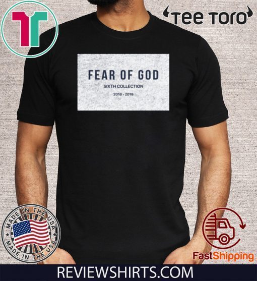 FEAR OF GOD SIXTH COLLECTION 2018-2019 FOR T-SHIRT