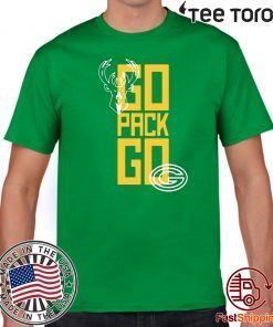 Go Pack Go Packers Bucks Official T-Shirt