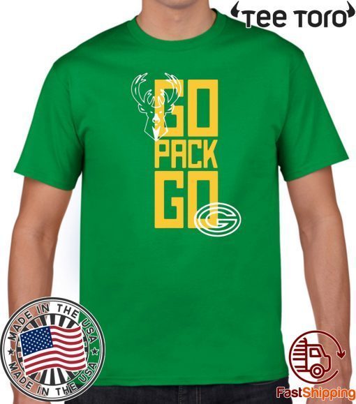 Go Pack Go Packers Bucks Official T-Shirt