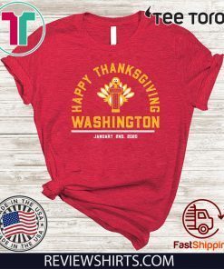 Happy Thanksgiving Washington Football 2020 T-Shirt