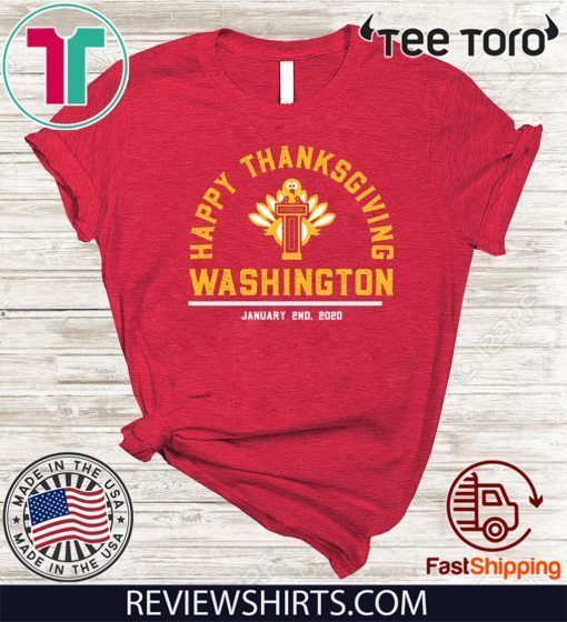 Happy Thanksgiving Washington Football 2020 T-Shirt