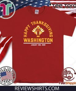 Happy Thanksgiving Washington Football 2020 T-Shirt