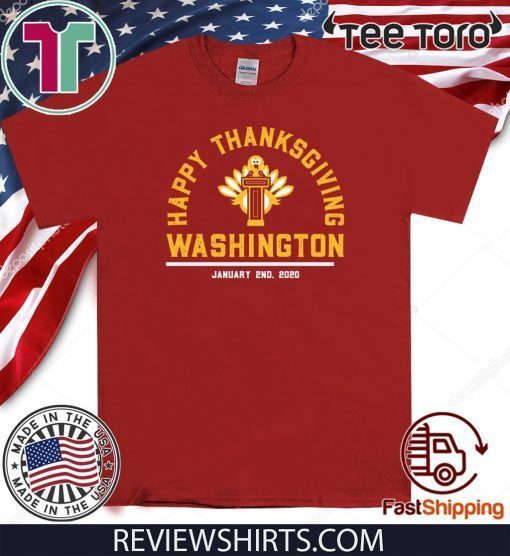 Happy Thanksgiving Washington Football 2020 T-Shirt