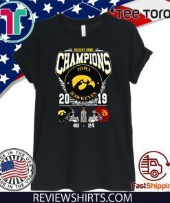 Holiday Bowl Champions 2019 Iowa Hawkeyes T Shirt