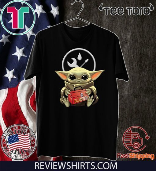 Official Baby Yoda Plumber T-Shirt