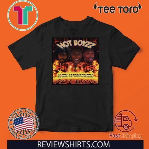 Hot Boyzz 49ers LineBackers Official T-Shirt