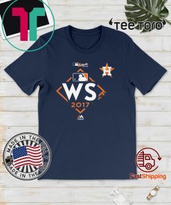 Houston Astros WS 2017 Logo Official T-Shirt