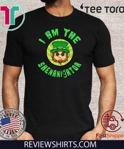 I Am The Shenanigator Leprechaun St Patrick’s Day 2020 T-Shirt