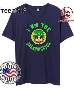 I Am The Shenanigator Leprechaun St Patrick’s Day 2020 T-Shirt