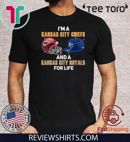 I’m a Kansas City Chiefs and a’s Kansas City Royals for life Unisex T-Shirt