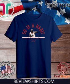 James Harden T-Shirt - 50 is a Habit Houston Shirt