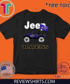 Jeep Baltimore Ravens Classic T-Shirt