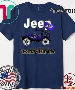 Jeep Baltimore Ravens Classic T-Shirt