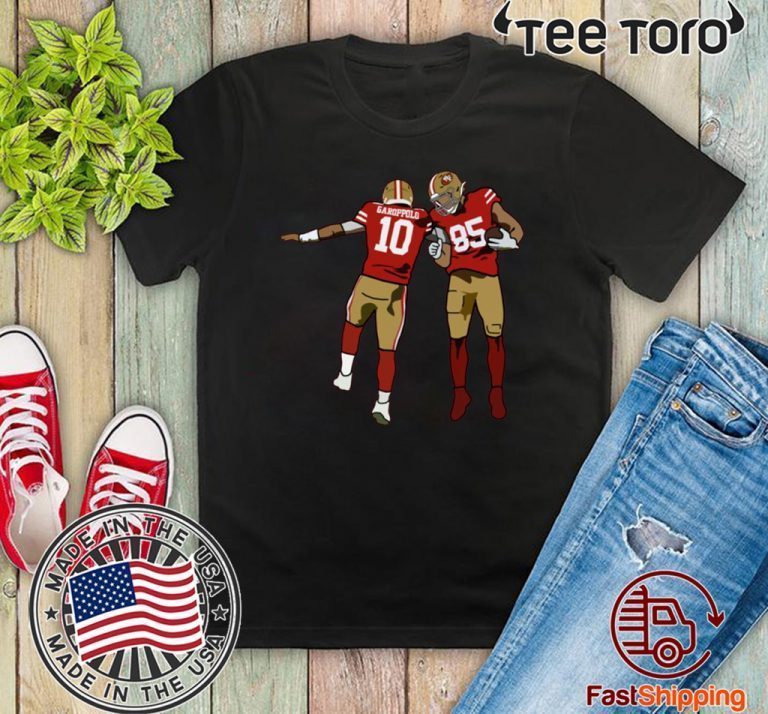 George Kittle, Shirtless Jimmy Garoppolo Shirt - Teerockin