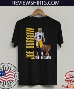 Joe-9 Quarterback Burrow Louisiana Football Playoffs Winner Official T-Shirt