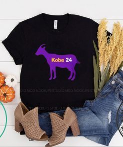 KOBE BRYANT 24 GOAT T-SHIRT