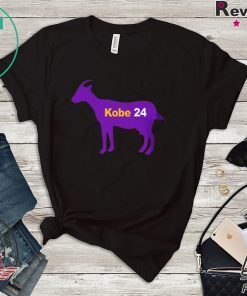 KOBE BRYANT 24 GOAT T-SHIRT