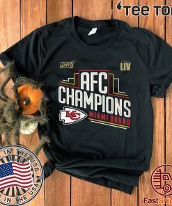 Kansas City Chiefs 2019 AFC Champions 2020 T-Shirt