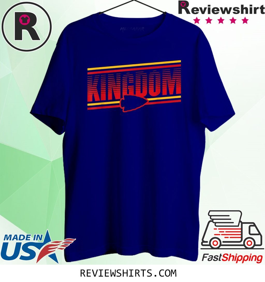 Kansas City KC Football Missouri Arrowhead Retro Chief T-Shirt