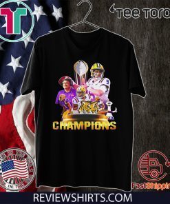 LSU Tigers champions 2020 T-Shirt