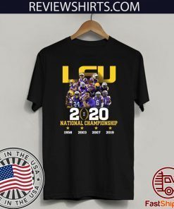 LSU Tigers national Championship Official T-Shirt