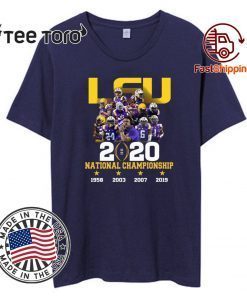 LSU Tigers national Championship Official T-Shirt