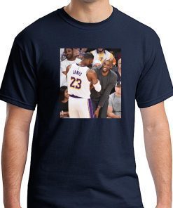 LeBron James and Kobe Bryant Shook Hands T-Shirt