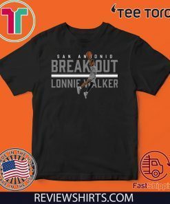 Lonnie Walker Breakout Shirt - San Antonio T-Shirt