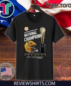 Lsu Tigers 2020 College Football Playoff National Champions 2020 T-Shirt