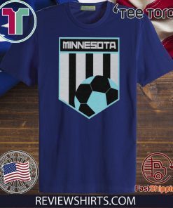Minnesota Soccer Jersey Style Football Official T-Shirt