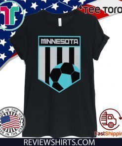 Minnesota Soccer Jersey Style Football Official T-Shirt