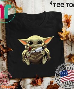 Baby Yoda Hug Hair Stylist Best T Shirt