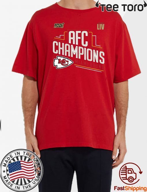 Kansas City Chiefs 2019 AFC Champions Hot T-Shirt