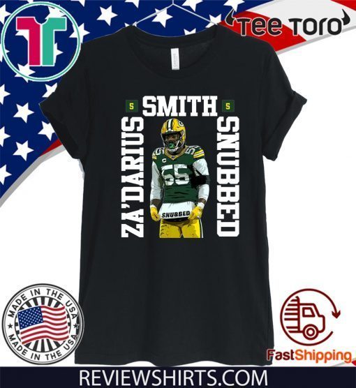 Packers Za'Darius Smith Snubbed Limited Edition T-Shirt