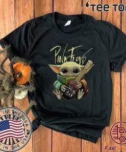 Pink Floyd Baby Yoda Hug Guitar 2020 T-Shirt