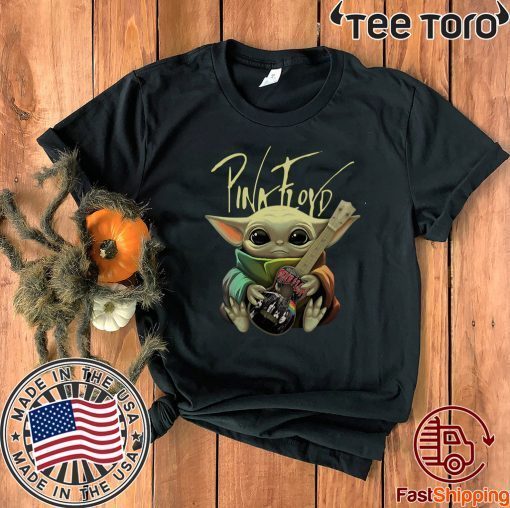 Pink Floyd Baby Yoda Hug Guitar 2020 T-Shirt