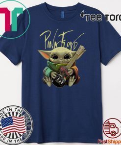 Pink Floyd Baby Yoda Hug Guitar 2020 T-Shirt