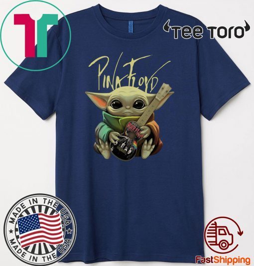 Pink Floyd Baby Yoda Hug Guitar 2020 T-Shirt