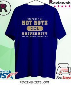 Property Of Hot Boyz University San Francisco T-Shirt