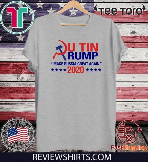 Putin Trump 2020 make Russia great again T Shirt