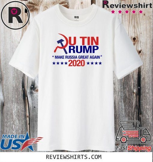 Putin Trump 2020 make Russia great again T Shirt