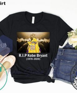 RIP Black Mamba Kobe Bryant 1978 2020 T-Shirt