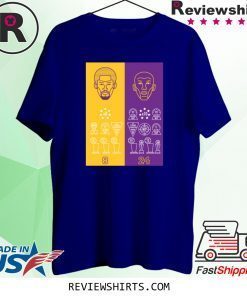 RIP Kobe Bryant 824 Achievements T-Shirt