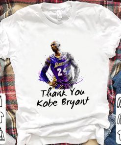 Rip Kobe Bryant Thank You Tee Shirt