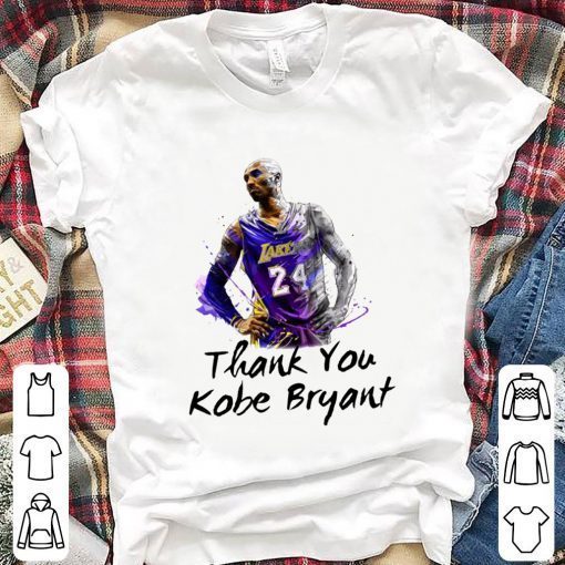 Rip Kobe Bryant Thank You Tee Shirt