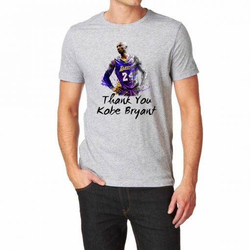 Rip Kobe Bryant Thank You Tee Shirt