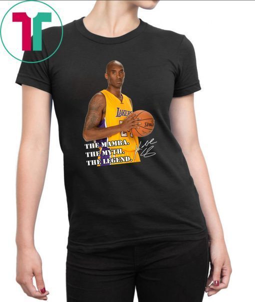 Rip Kobe The Mamba The Myth The Legend TShirt